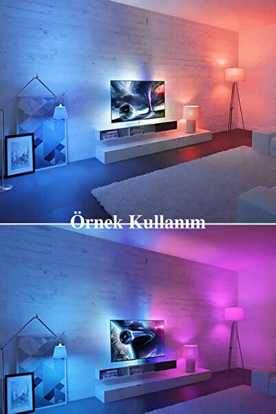 YTE Uzaktan Kumanda İle Renk Değiştiren Dimli Ampul RGB 9 Watt E27 Duy