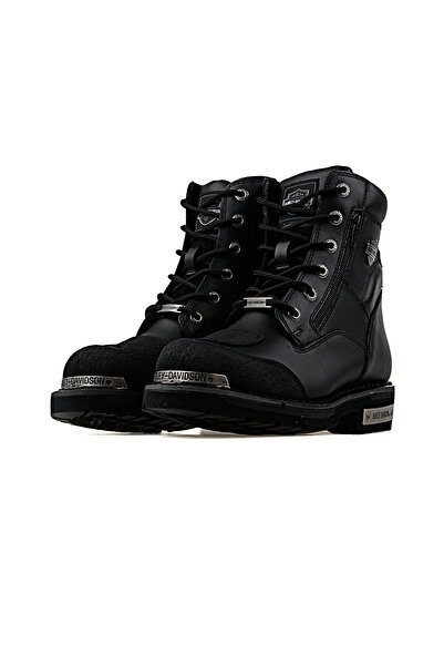 Harley Davidson Μαύρα ανδρικά καθημερινά μποτάκια 025M100600