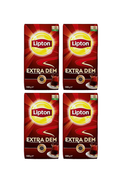 Lipton Extra Dem Dökme Çay 500 Gr X 4 Adet