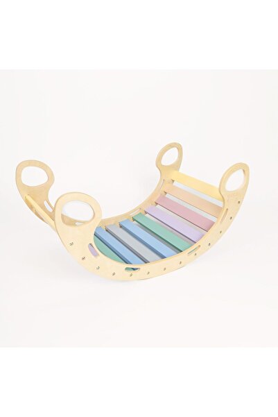 theplayroom كرسي هزاز للأطفال: لوح توازن خشبي صديق للبيئة | لعب آمن ومبتكر