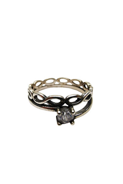 Jolie Silver Inel, Argint Jolie, Argint 925 Împletit cu Piatră M 51