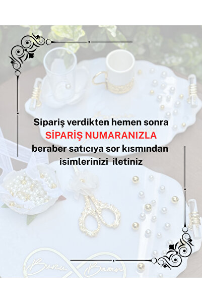 Cyz Home Οβάλ δίσκος αρραβώνων, δίσκος αρραβώνων για κορίτσι, δίσκος αρραβώνων για γαμπρό, δίσκος καφέ