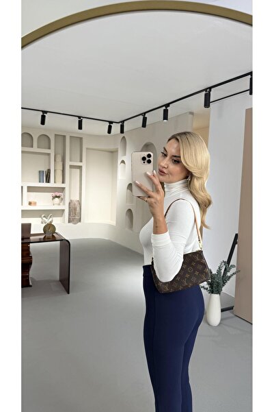 Sezgi Tekin İspanyol Paça Likralı Lacivert Fit Pantolon