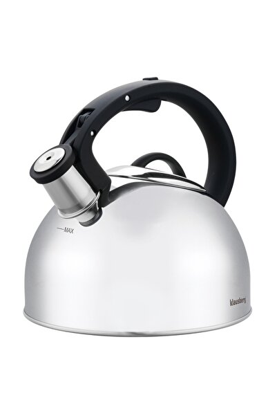 Other CZAJNIK STALOWY Z GWIZDKIEM 2,5L KLAUSBERG KB-7910