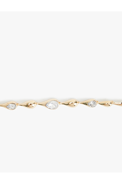 Koton Taş Detaylı Zincir Bileklik