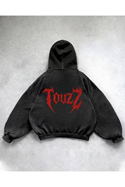 Touz Moda Touz Team Ретро принт Вінтажна худі з капюшоном