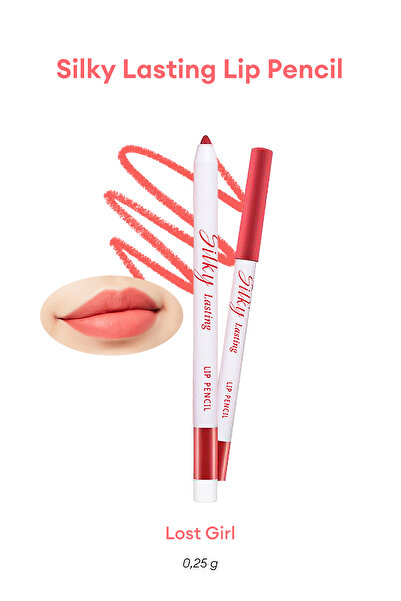 Missha İpeksi Dokuda Kalıcı Dudak Kalemi  Silky Lasting Lip Pencil (Lost Girl)