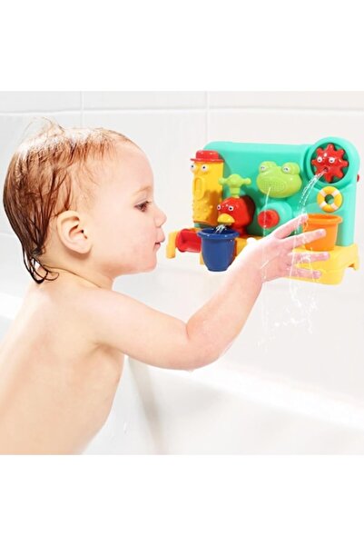 Smart Vibe BubbleFriend Indiggo® Bath Toy for Kids and Babies with 4 Spray Toys, Suction Cups