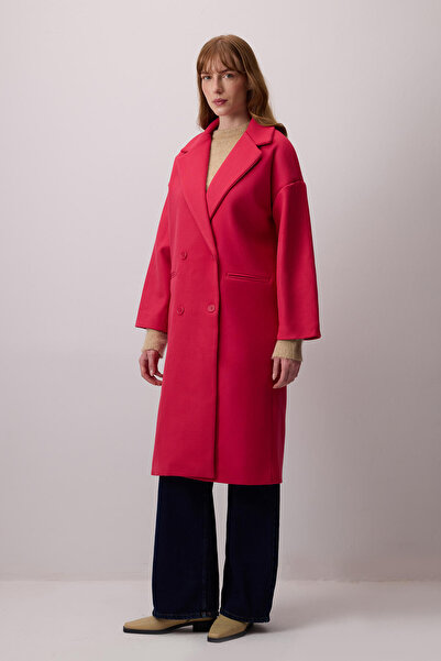Touché Privé Kruvaze Pocketed Coat