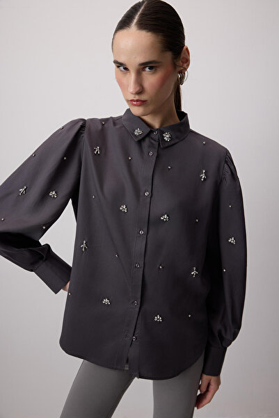 Touché Privé ΠΟΥΚΑΜΙΣΤΙΚΟ ΠΟΥΚΑΜΙΣΤΙΚΟ ΜΕ ΚΕΝΤΗΜΕΝΟ ΠΕΤΡΟ