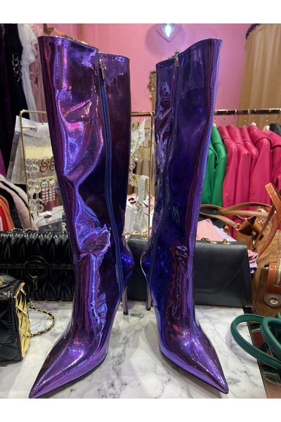 lescarpe Parlak çizme