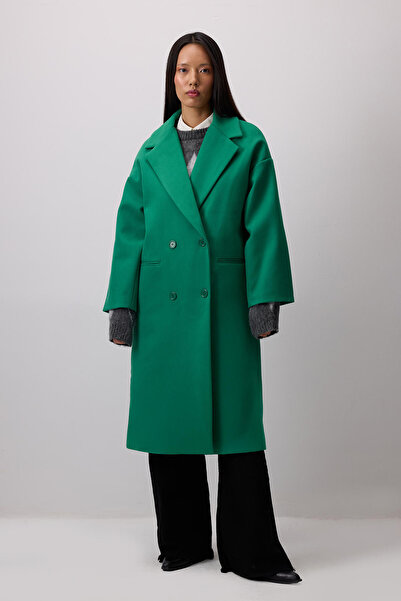 Touché Privé Kruvaze Pocketed Coat