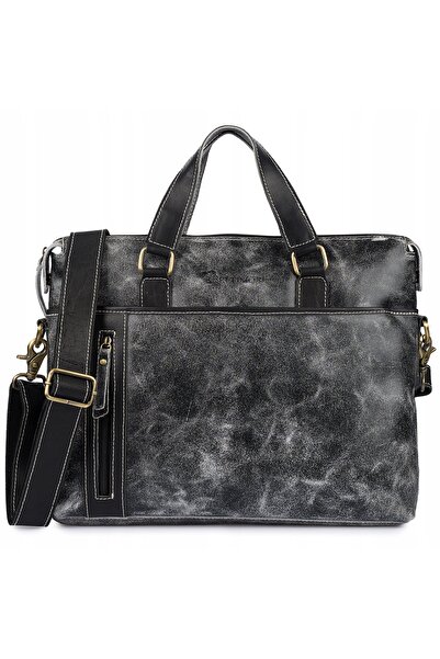 Other Geantă de umăr bărbătească pentru laptop, computer, piele mare, nubuc, ...