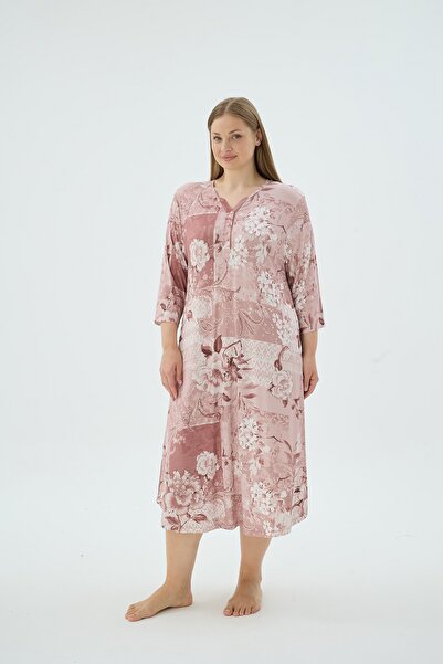 Sevim 17245 Women's Long Nightgown