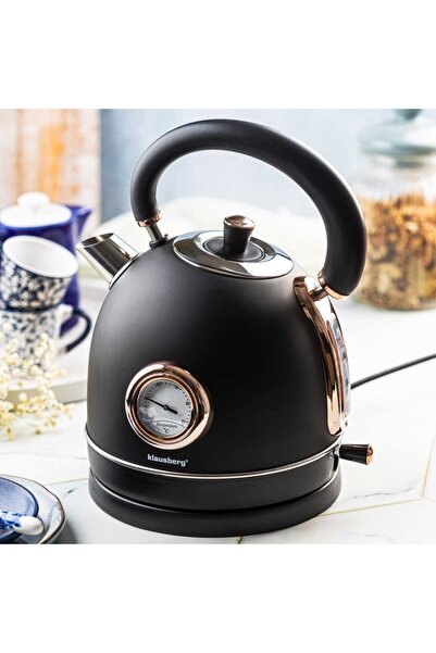 Other CZAJNIK ELEKTRYCZNY 1,8L Z TERMOMETREM KLAUSBERG KB-7905 RETRO