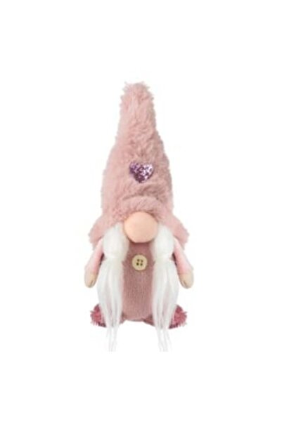 OEM Figurină decorativă de Crăciun, dimensiune 9 x 6 x 18 cm, Pitic Moș Crăciun