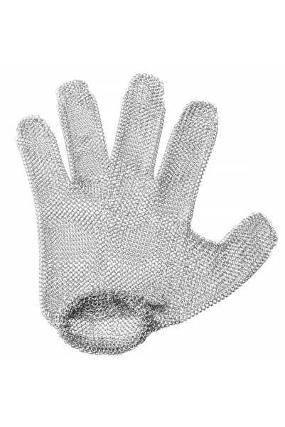 Other Rękawica kuchenna ochronna antyprzecięciowa ze stalowej siatki Fix rozmiar L