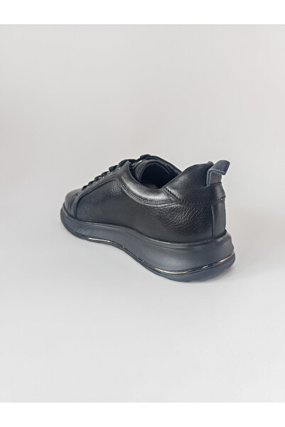 Voyager Men's Casual Shoes Genuine Leather Lace-Up Rubber Sole Orthopedic Stylish and Comfortable