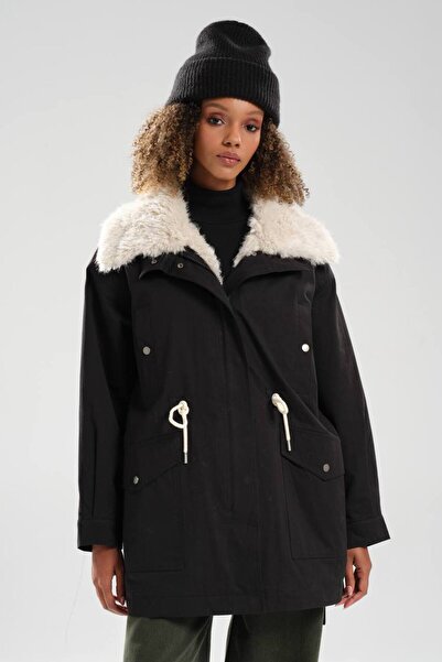 tw3 Women's Collar and Interior Premium Quality Design Coat