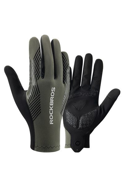 Other Rękawiczki rowerowe amortyzujące pełne rozmiar S - zielone