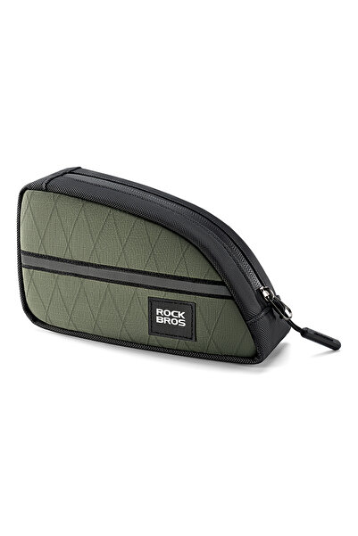 Other Torba rowerowa trójkątna na ramę 0.8l - zielona