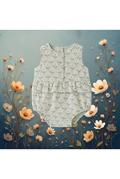 KOKORI KIDS Ilya Baby Romper |   Natural, Soft and Stylish Design