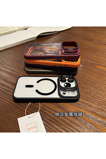 aheaks iPhone 13 Pro Max – Premium LuxMag Kapak | Şeffaf Şıklık ve Güçlü Manyetik Tutunma