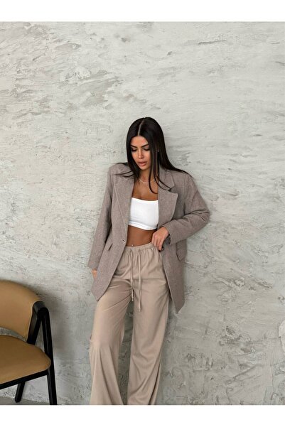 Womengrom Hayal Herringbone Wool Coat