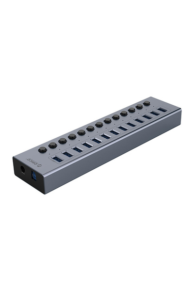 Other Hub BT2U3-13AB z włącznikami 13x USB-A - szary