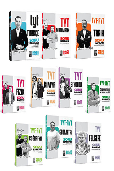 RETRO YAYINCILIK 2026 TYT Full Türkçe Matematik Tarih Coğrafya Geometri Fizik...