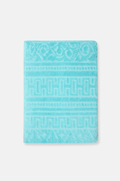Dagi Mint Green Ethnic Patterned Velvet Beach Towel 90X150