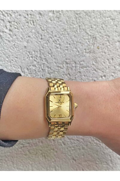 Daniel Klein DKE.1.10921 Kare Kadran 3 Atm Suya Dayanıklı Kadın Kol Saati