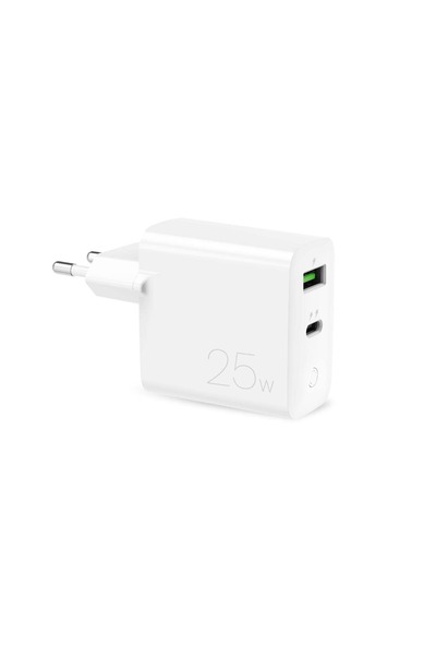 Other Ładowarka sieciowa USB-A USB-C PD 25W - biała