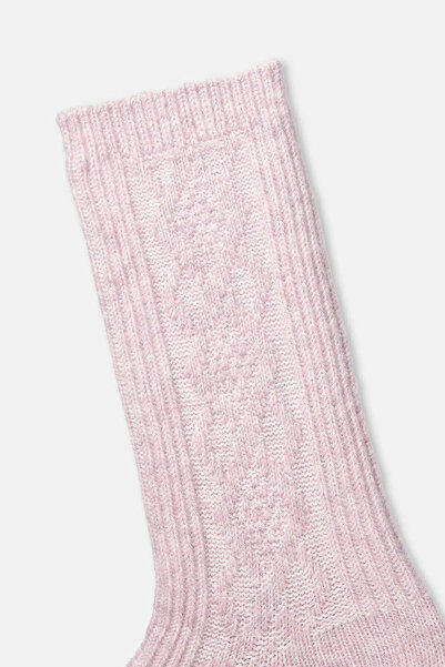 Dagi Дамски удобни плетени чорапи с мотиви