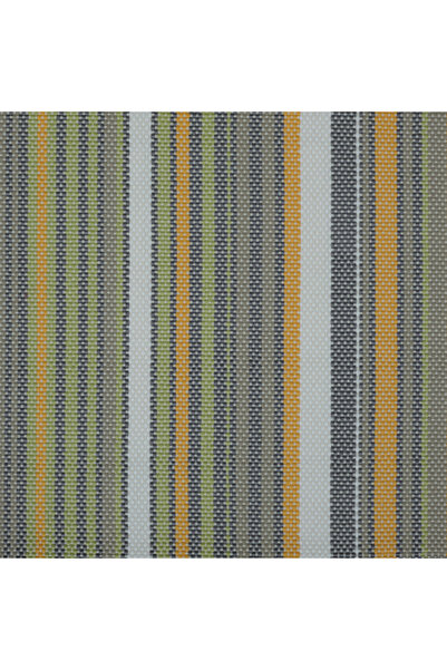 benimol Sarı Yeşil Çizgili Outdoor Dış Mekan Döşemelik Kumaş