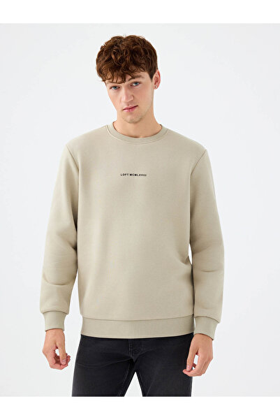 Loft Regular Fit Stone Men's Sweatshirt Lf2034268
