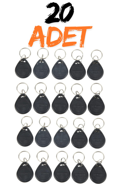 Rabelix Online Marketing 20 Adet Bina Giriş Kapıları Akıllı Kilit Için Çip An...