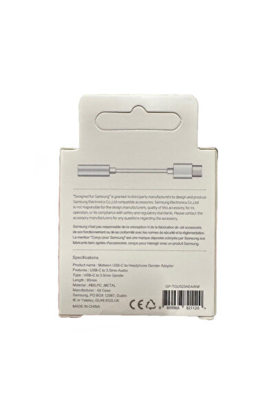 Other Adapter do słuchawek Samsung DAC USB-C - mini jack 3.5mm - biały