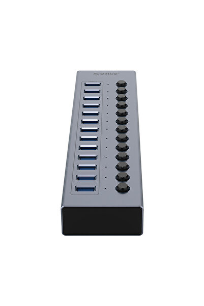 Other Hub BT2U3-13AB z włącznikami 13x USB-A - szary