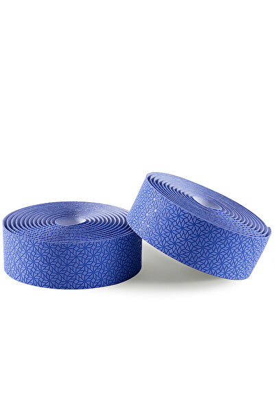 Other Owijka na kierownicę rowerową z pianki EVA wytłaczana - niebieska