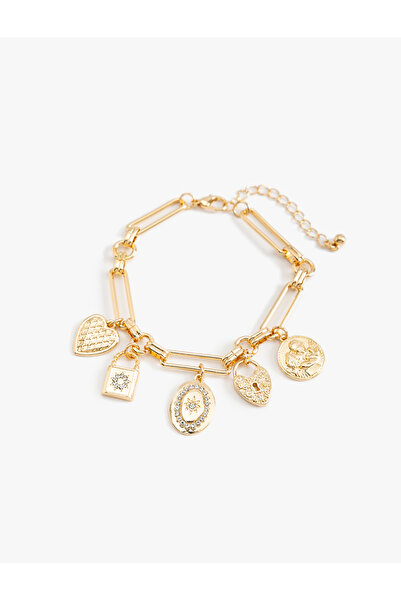 Koton Kalp Detaylı Sallantılı Zincir Bileklik