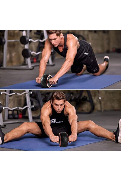 Other Roller kółko do treningu ćwiczeń mięśni brzucha pleców śr. 17 cm