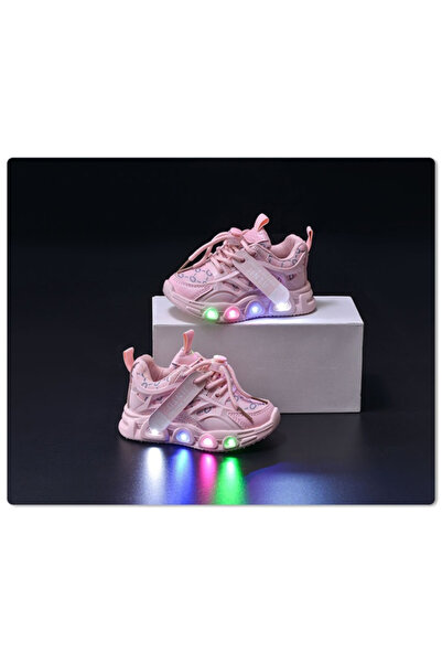 Bebelul Adidasi ROZ cu luminite - Seika