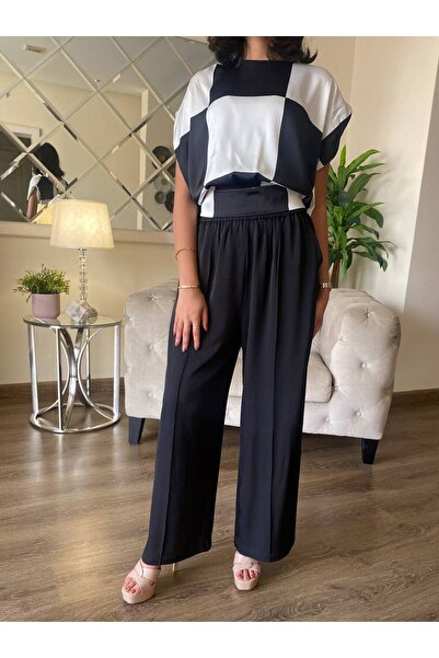 drfan Satin blouse and pants set