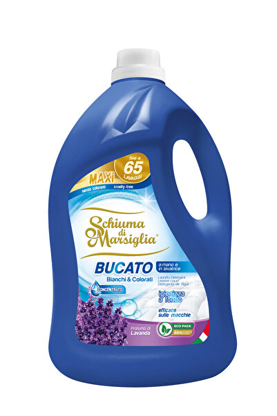 Schiuma din Marsiglia Detergent de rufe lichid Schiuma di Marsiglia, Lavanda,...