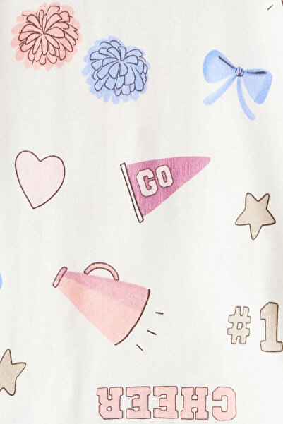 Carter's Girl's Ecru Pajama Set