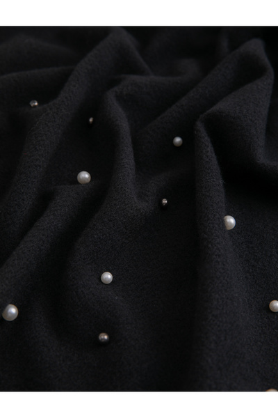 Koton Eșarfă lungă cu ciucuri cu detalii de mărgele de perle