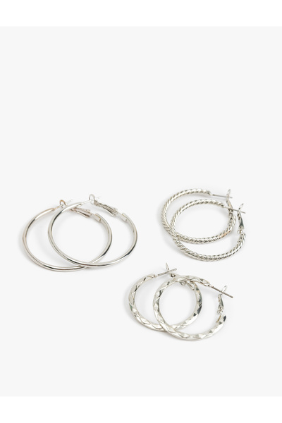 Koton 3'lü Halka Küpe Seti