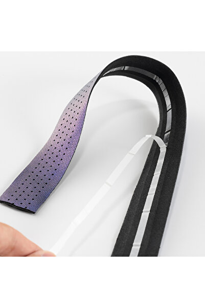 Other Owijka na kierownicę rowerową silikonowa perforowana - biała