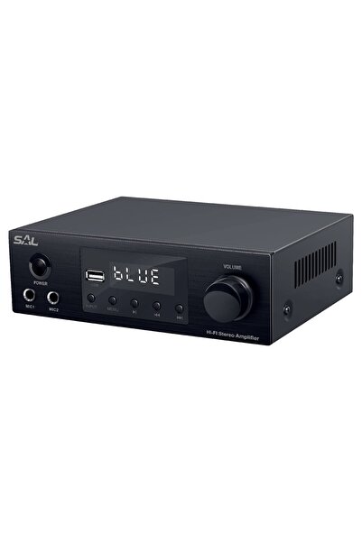 Somogyi Elektronic Amplificator HiFi BTA 250, 2 x 50 W, Bluetooth, FM, USB, K...